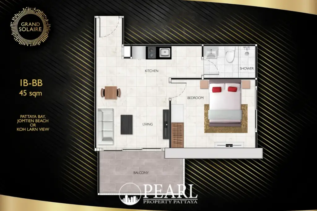 1 Bedroom Condo for Sale in Grand Solaire Pattaya exterior building facade