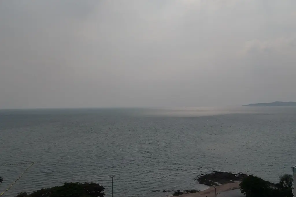 2 Bedroom Condo for Sale at Sea Sky By Sand sea view from balcony overlooking the ocean and coastline