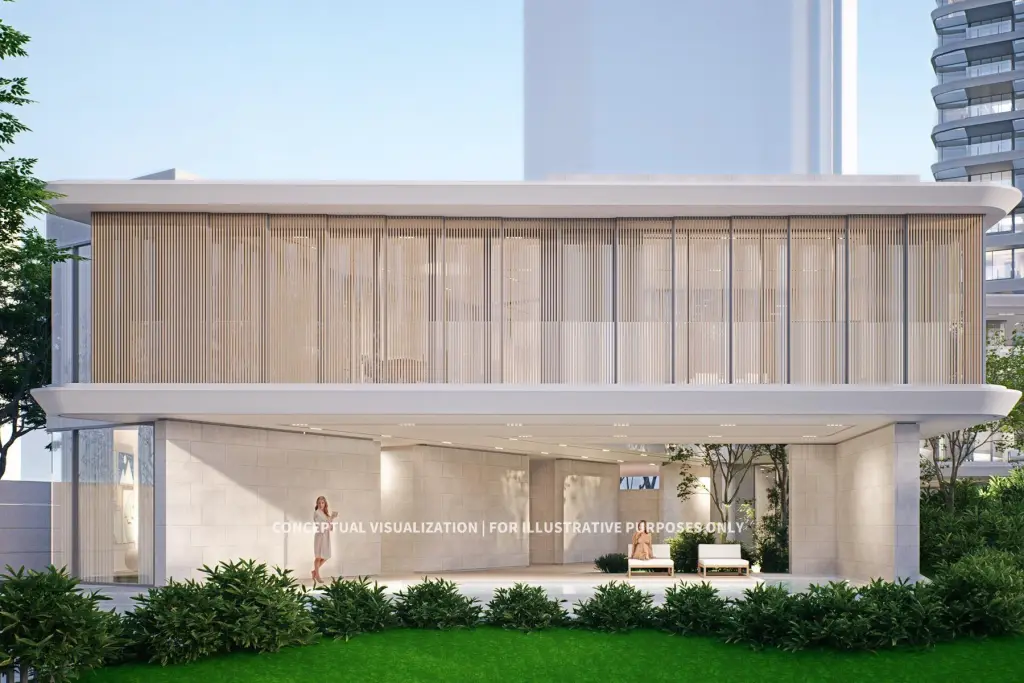 3 Bedroom House for Sale at Soondri Wongamat modern carport driveway with perforated facade and parked cars