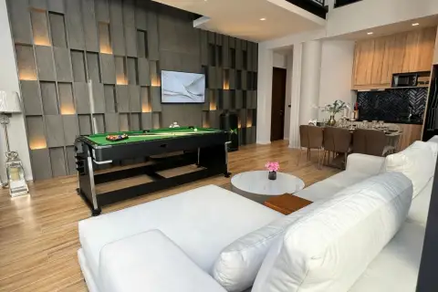 4 Bedroom House for Sale at Inara Villa contemporary kitchen with island and appliances