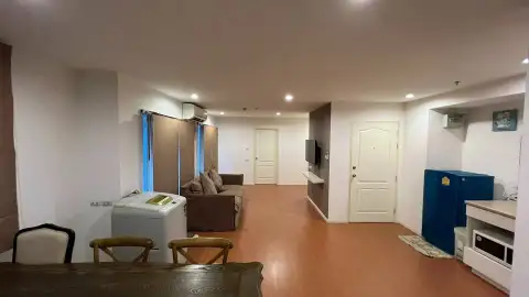 2 Bedroom Condo for Sale at Lumpini Condo Town North Pattaya-Sukhumvit view of living space with washing machine and fridge