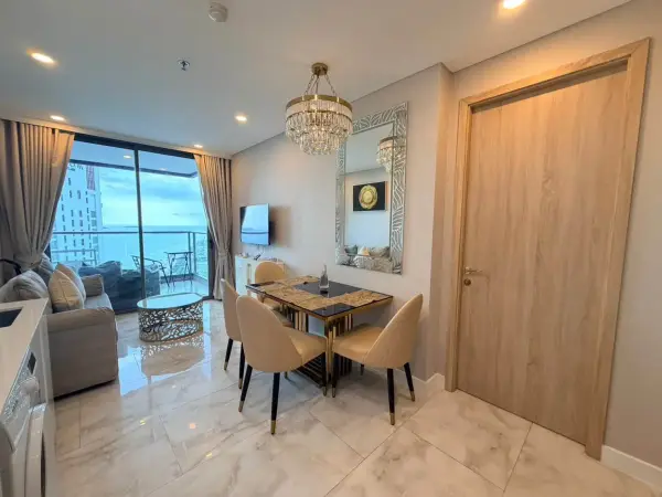 1卧公寓出租，位于 Copacabana Beach Jomtien