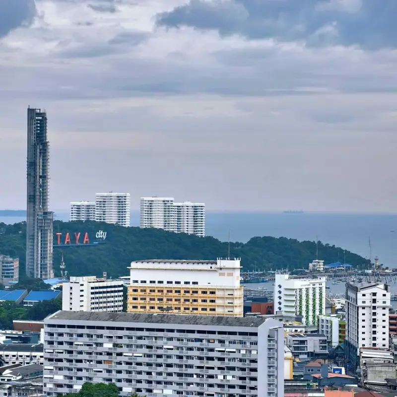 1卧公寓出售，位于 Arcadia Millennium Tower – 芭提雅公寓出售