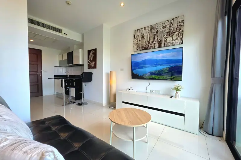 1卧公寓出租,位于 Axis Pattaya Condo