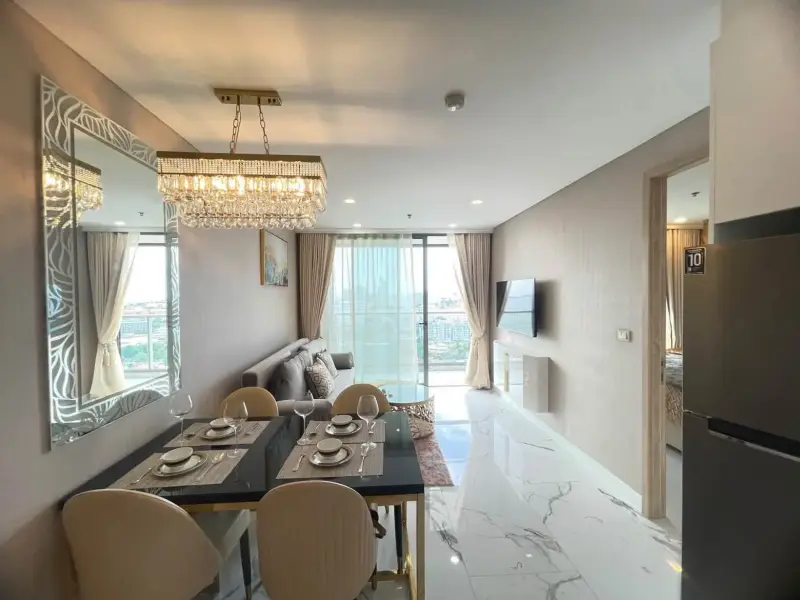 1卧公寓出售，位于 Copacabana Beach Jomtien