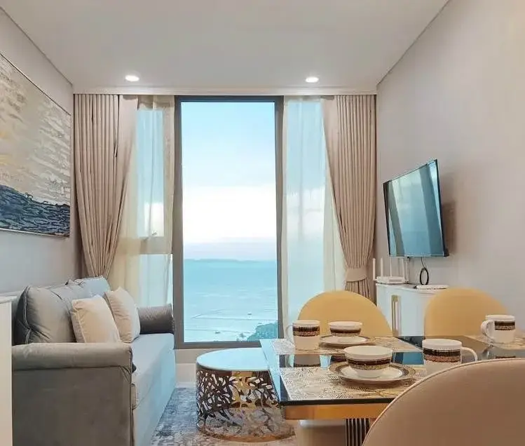 1卧公寓出租，位于 Copacabana Beach Jomtien