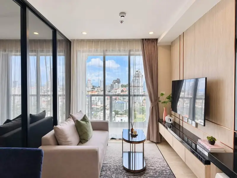 1卧公寓出租，位于 The Panora Pattaya