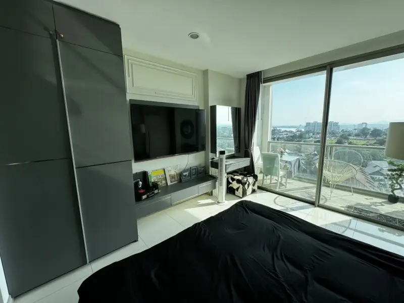 开间公寓出租，位于 Riviera Wong Amat Beach