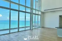 4 Bedroom Condo for Sale in The Cove Pattaya spacious master bedroom with balcony access