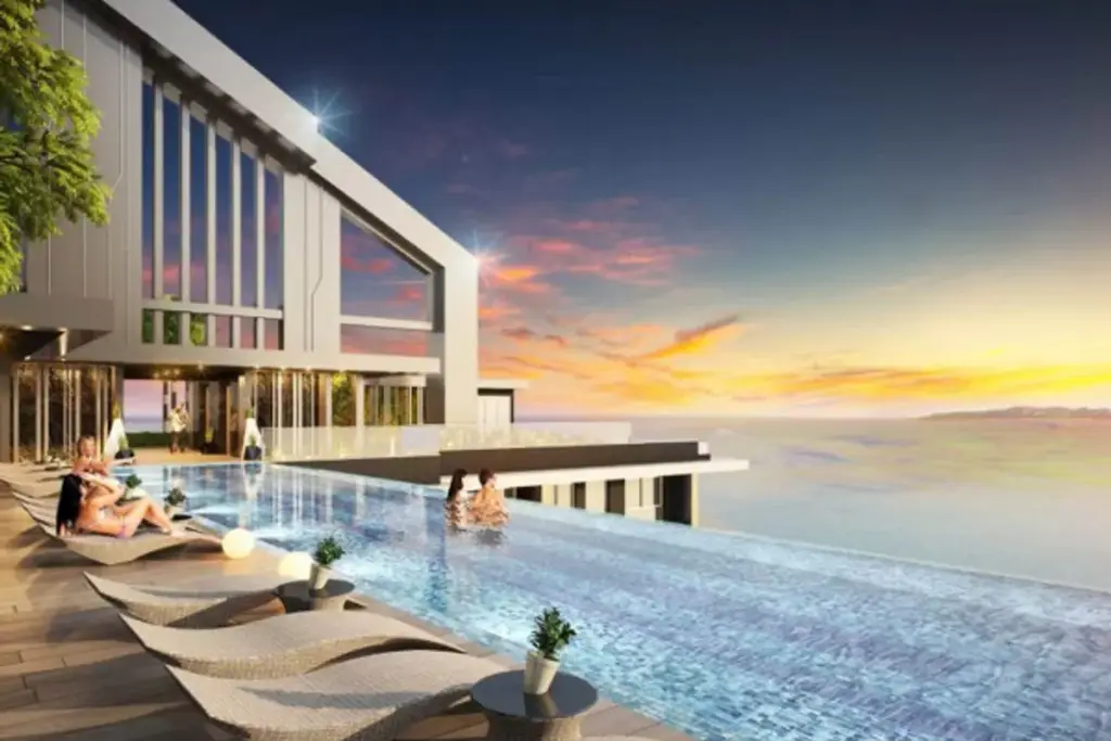 2 Bedroom Condo for Sale in Grand Solaire Pattaya living room with modern furnishings