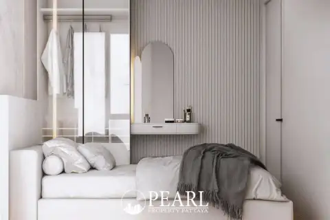 2 Bedroom Condo for Sale in Siam Oriental Oasis modern kitchen with appliances