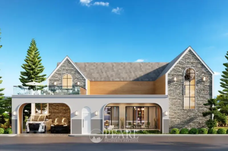 4 Bedroom House for Sale at Baan Mae 10 - Baan Mae Bibury – Villa/House for Sale in Pattaya