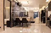 2 Bedroom Condo for Sale in Grand Solaire Pattaya spacious living room with modern furniture