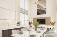 3 Bedroom House for Sale in Layan Bangsare Beach fully equipped kitchen with island