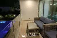 3 Bedroom Condo for Sale in Serenity Residence Jomtien master bedroom with ensuite bathroom