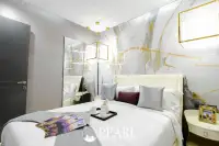 1 Bedroom Condo for Sale in Grand Solaire Pattaya comfortable bedroom with city view