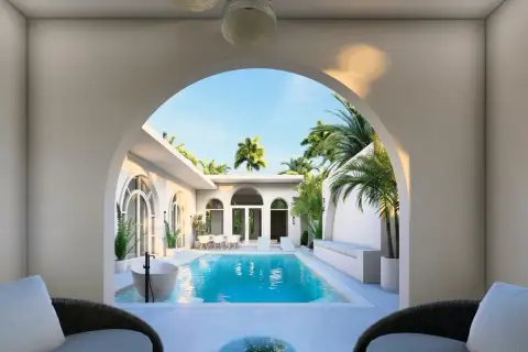 4 Bedroom House for Sale in Pattaya spacious living room
