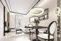 1 Bedroom Condo for Sale in The Embassy Jomtien living room with sofa and TV