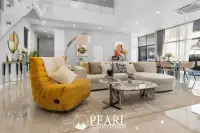 4 Bedroom House for Sale in Thamber Private Pool Villa spacious living room with modern furniture