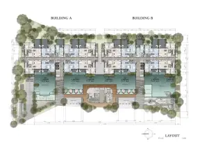 Zensiri Estates and Residences building floor plan