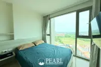 1 Bedroom Condo for Sale in Riviera Monaco private balcony overlooking Pattaya