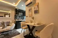 2 Bedroom Condo for Sale in Arcadia Millennium Tower fully equipped kitchen with appliances