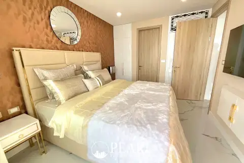 1 Bedroom Condo for Sale in Copacabana Beach Jomtien sleek kitchen area with appliances