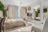 1 Bedroom Condo for Sale in The Riviera Jomtien living room with modern decor