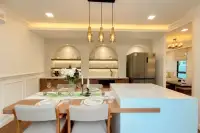 3 Bedroom House for Sale at Spring Town Pool Villa Pattaya spacious living room