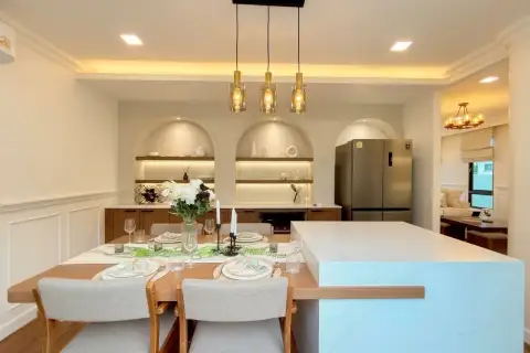 3 Bedroom House for Sale at Spring Town Pool Villa Pattaya spacious living room