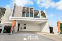 4 Bedroom House for Sale in Thamber Private Pool Villa exterior view with lush garden