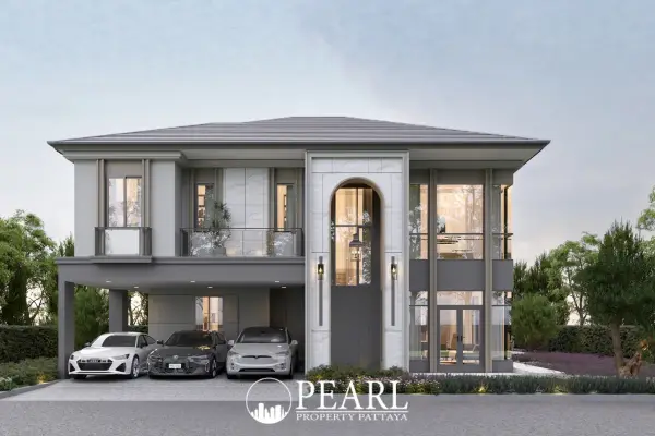 4 Bedroom House for Sale at The Palm Pattaya Chaiyapornvitee 25