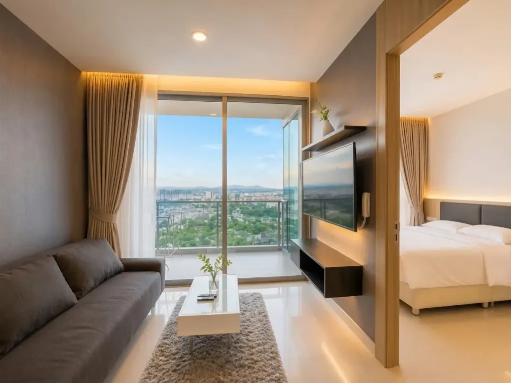 1 Bedroom Condo for Sale at Riviera Wong Amat Beach, Pattaya, Thailand — 1-bedroom Condo — photo 1