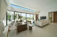 3 Bedroom House for Sale at Sunplay Bangsaray living and dining space with garden and pool views
