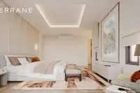 4 Bedroom House for Sale at Patta Terrane spacious master bedroom with LED cove ceiling and neutral decor