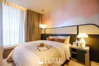 1 Bedroom Condo for Sale in Arom Jomtien sleek kitchen with integrated appliances