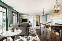 2 Bedroom Condo for Sale in Espana Condo Resort private balcony with city views