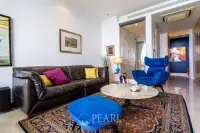 3 Bedroom Condo for Sale in The Cove Pattaya spacious balcony overlooking the sea