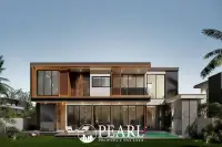 5 Bedroom House for Sale in The Ozone Wealth Jomtien Pool Villa Pattaya modern kitchen with island