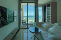 1 Bedroom Condo for Sale in Riviera Ocean Drive fully equipped kitchen with island