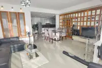2 Bedroom Condo for Sale at Jomtien Plaza Condotel open-plan living and dining area with kitchen view