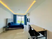 1 Bedroom Condo for Sale at Laguna Beach Resort 3 (The Maldives) bedroom with study desk and office chair