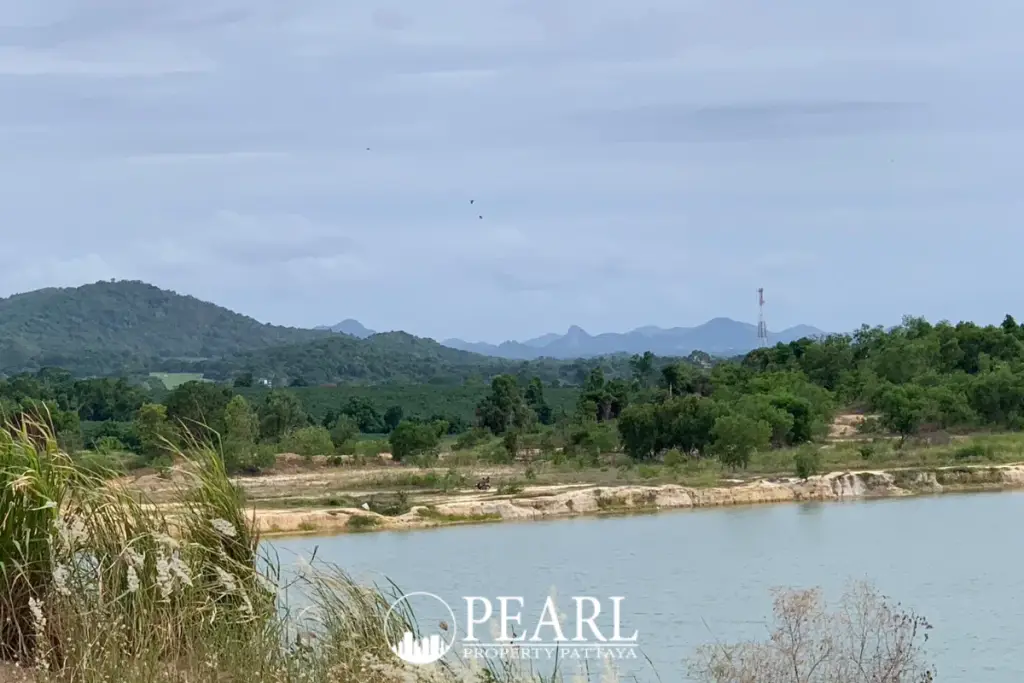 Land for Sale in L Pattaya aerial view