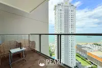 1 Bedroom Condo for Rent in Riviera Monaco, spacious living room with modern furniture