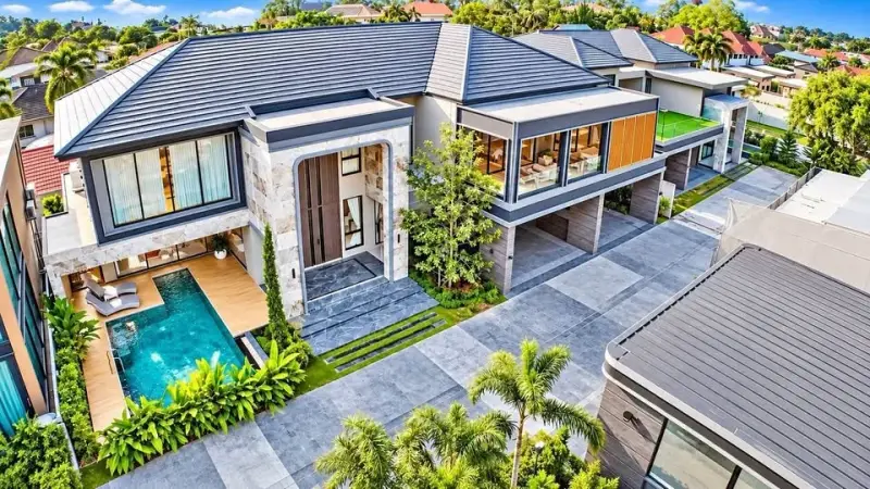 5 Bedroom House for Sale in Mabprachan – Villa/House for Sale in Pattaya