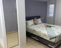3 Bedroom House for Sale in Mabprachan bedroom with floral bedspread, mirrored wardrobe, and bright window