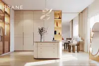 4 Bedroom House for Sale at Patta Terrane walk-in wardrobe with built-in cabinets, island dresser and vanity mirror