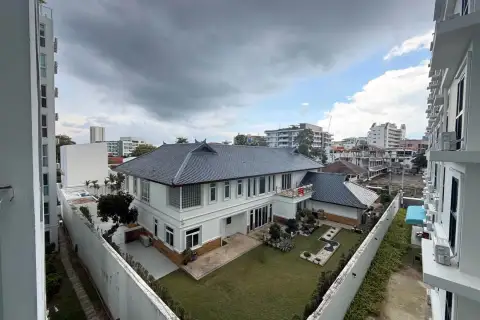 1 Bedroom Condo for Sale at Park Royal 3 balcony view of neighboring villa and city rooftops