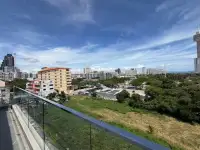 2 Bedroom Condo for Sale at Park Royal 3 rooftop balcony view over green lots and city skyline