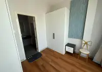 3 Bedroom House for Sale at Patta Define bedroom corner with white wardrobe and ensuite bathroom entrance